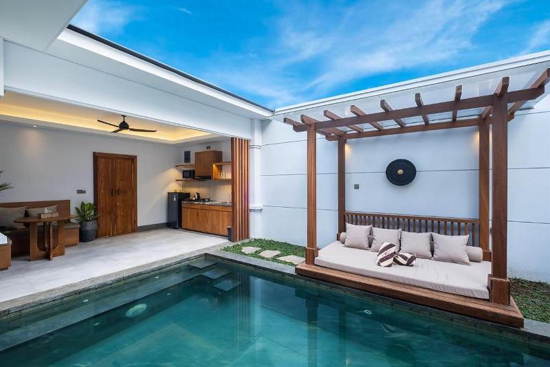 Resort terrace in Canggu, Bali