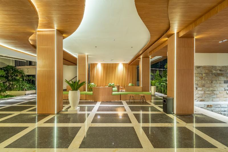 Hotel lobby and arrival area in Kuta, Bali